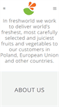 Mobile Screenshot of freshworld.com.pl